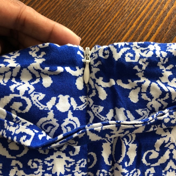 Forever 21 print Flowy shorts in blue - Picture 4 of 5